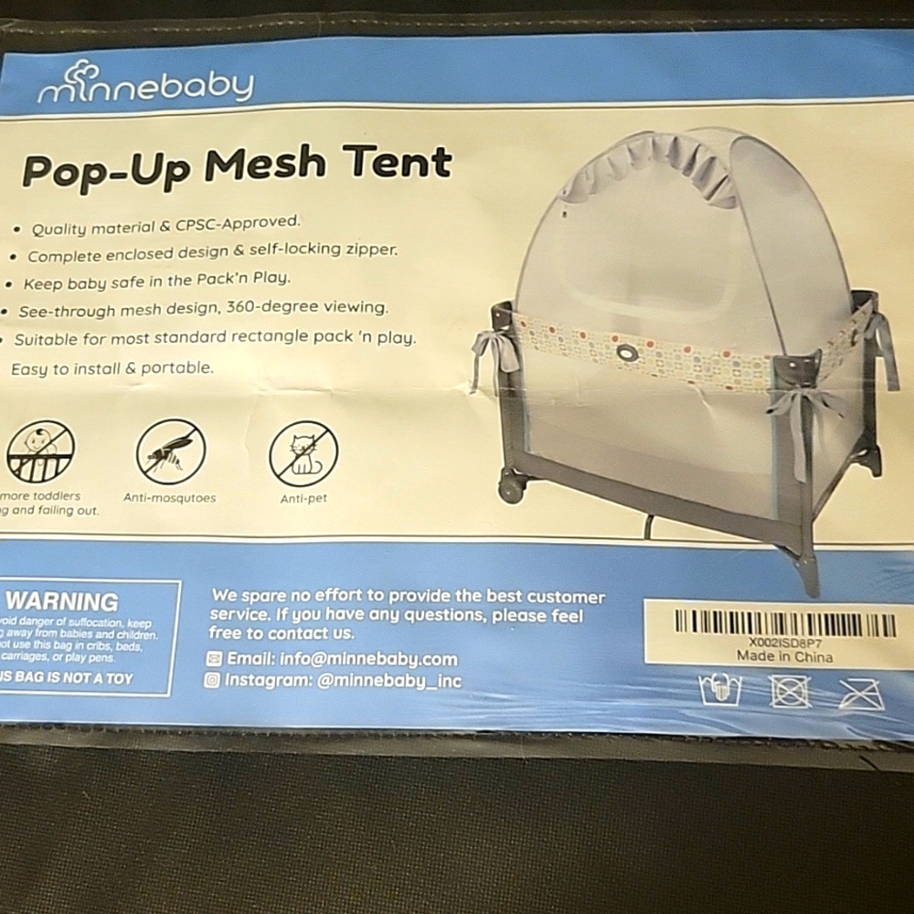 Pop up Mesh Tent